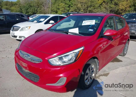 2017 Hyundai Accent Se z USA, uszkodzony, nr VIN KMHCT5AE3HU311577